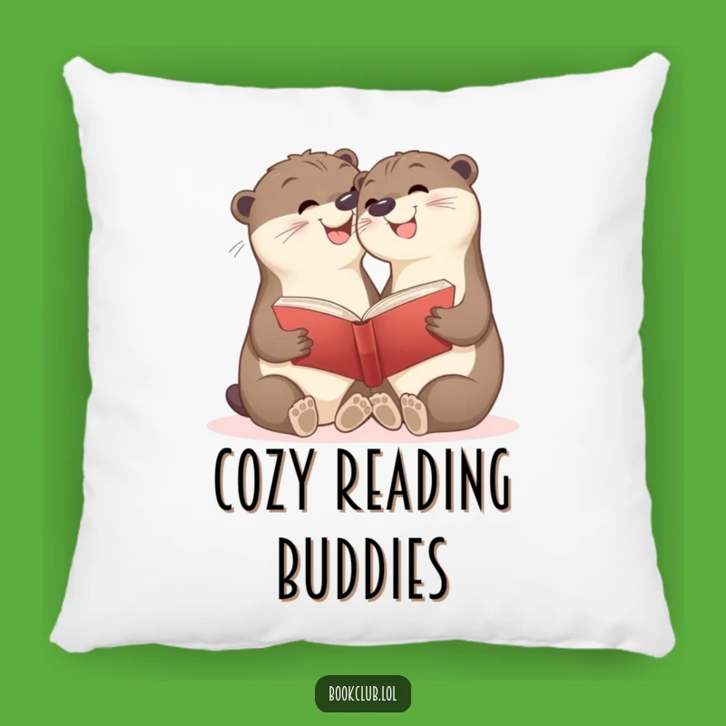 Funny Otter Pillow: Cozy Companionship, Perfect Comfort Gift