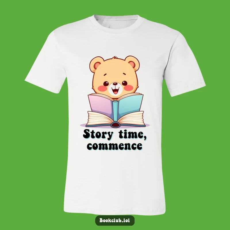 Funny Bear Cub T-Shirt: Exciting Book Adventure, Perfect Humorous Gift Tee