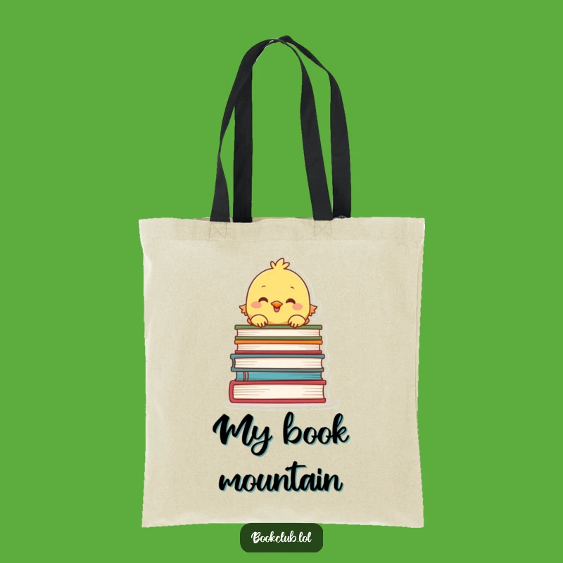 Funny Chick Tote Bag: Carry Your Books with Adorable Humor
